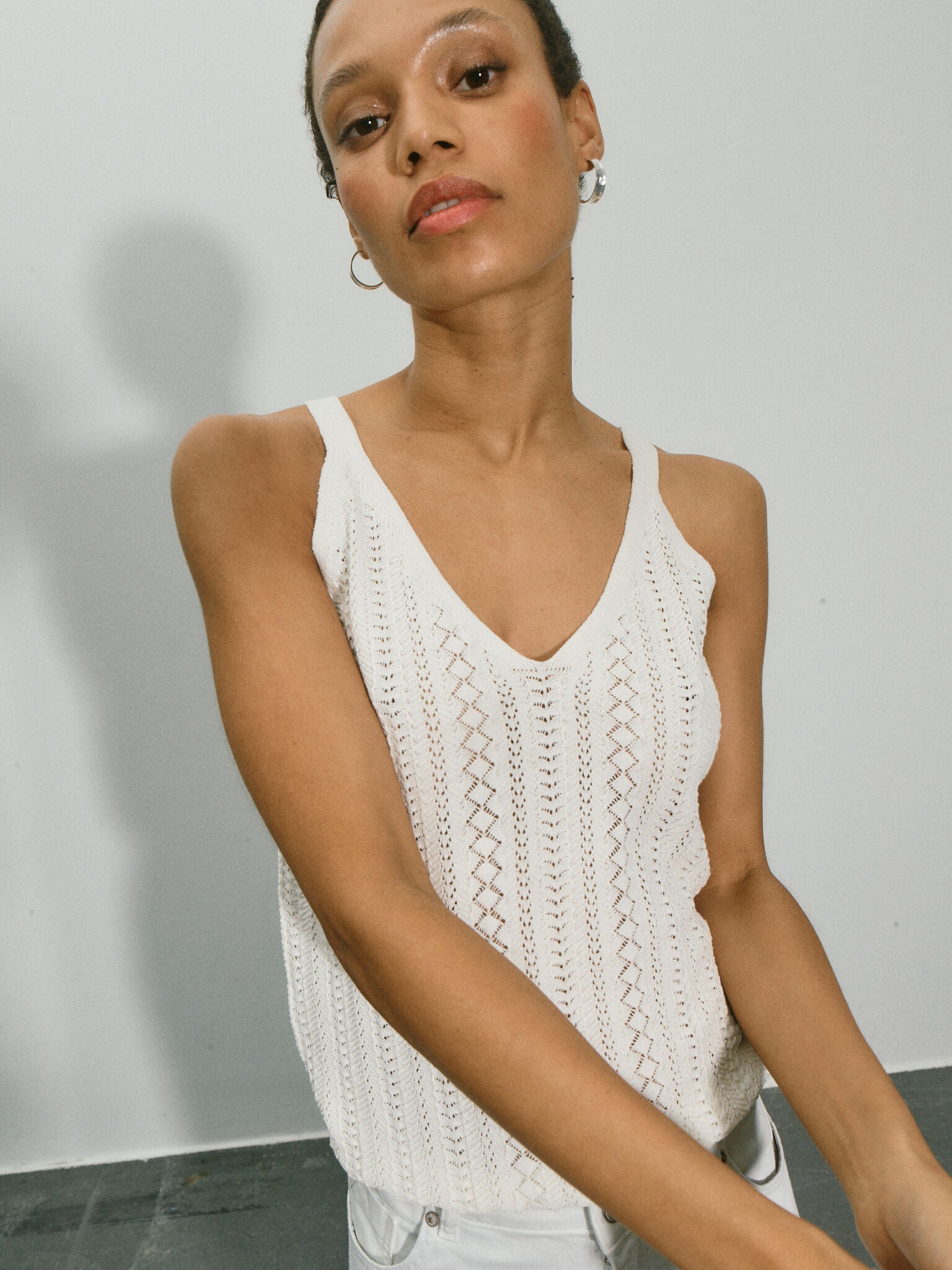 Modelshot / Ecru / Detail